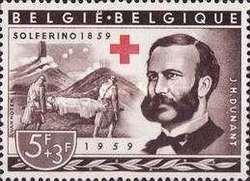 Battlefield of Solferino and Henri Dunant (1828-1910)