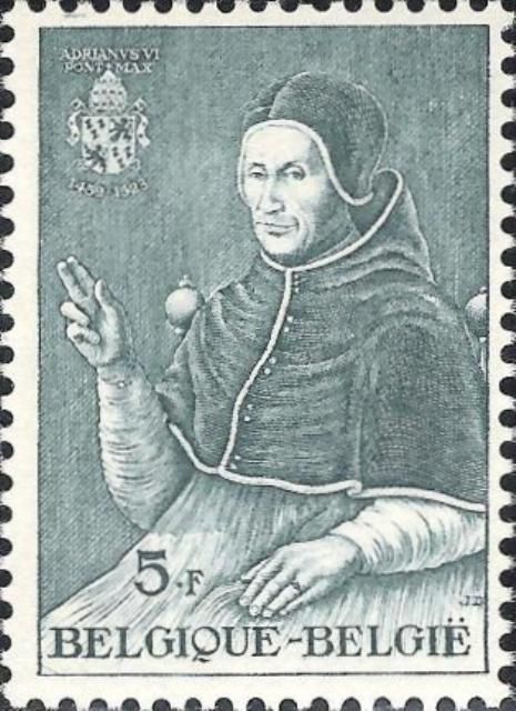 Pope Adrianus VI (1459-1523) by Jan Van Scorel