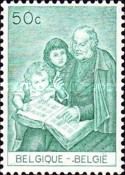 "Sir Rowland Hill with Young Collectors" - Mural (1896)