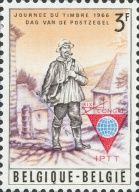 Rural Postman (1852), Emblem of the PTTI Congress, Brussels
