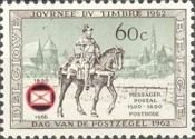 Postillion on Horseback (16th Century) - Overprinted