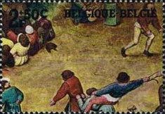 Detail of "Children's Games" by Pieter Brueghel the Elder