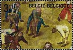 Detail of "Children's Games" by Pieter Brueghel the Elder