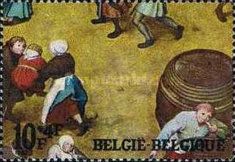Detail of "Children's Games" by Pieter Brueghel the Elder