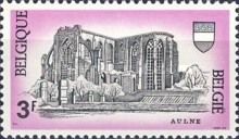 Ruins of Aulne Abbey in Gozee
