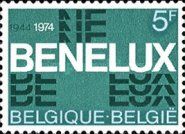 30th Anniversary of the BENELUX - Graphic Composition