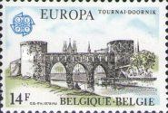 Tournai - "Pont des Trous" and Cathedral of Our Lady