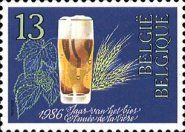 Glass of Beer, Barley and Hop
