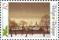 "Winter Scene" by Jozef Lucas (1908-1986)