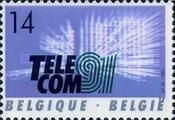 "TELECOM 91" - Emblem of the Exposition