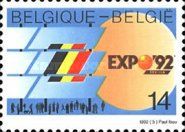World Expo "Sevilla '92" - Allegory of the Belgian Pavilion
