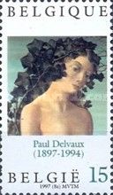 "Woman with Garland of Leaves in Hair"
