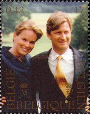 Wedding of Prince Philippe and Mathilde d'Udekem d'Acoz