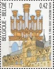 Saint Waltrude Abbey, Mons