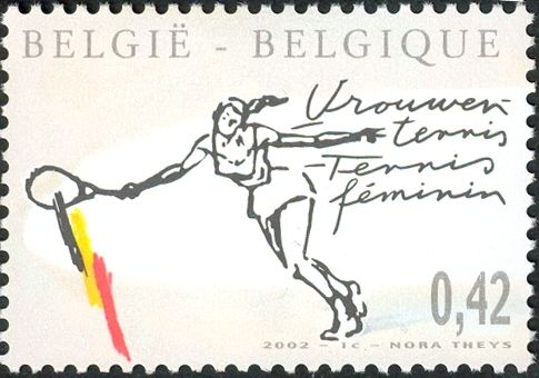 100th Anniversary of the Belgian Tennis Federation: Woman