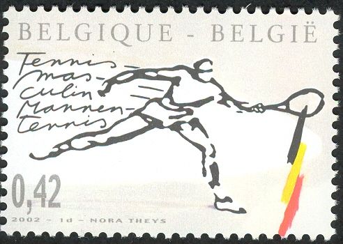100th Anniversary of the Belgian Tennis Federation: Man