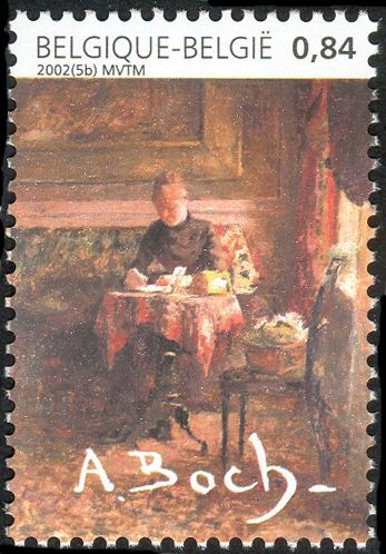 Woman and Art - Paintress Anna Boch (1848-1936)