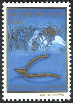 700th anniv. of the Golden Spur Battle: Golden Spur