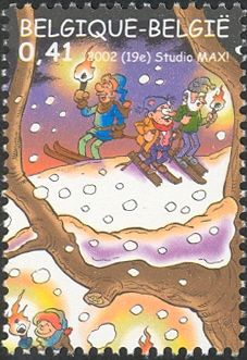 Christmas and New Year 2002: Night Skiing