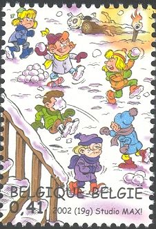 Christmas and New Year 2002: Snowball Fight
