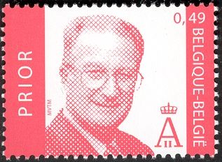 King Albert II (1934-) - Type MVTM 0.49 Prior
