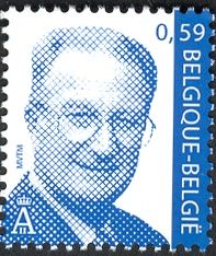 King Albert II (1934-) - Type MVTM 0.59
