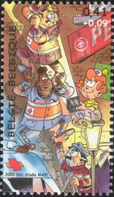 Red Cross 2003: Pilou bringing Light