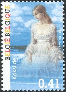 This is Belgium: Koksijde - "The Bridal Gown" Paul Delvaux