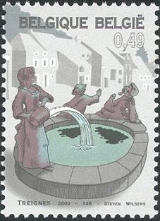 "La Toinade" by Yves and Claude Rahir at Treignes