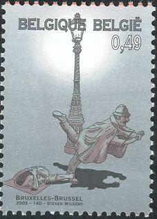 "Vaartkapoen" by Tom Frantzen at Brussels