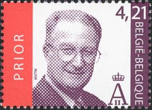 King Albert II (1934-) - Type MVTM 4.21 euro