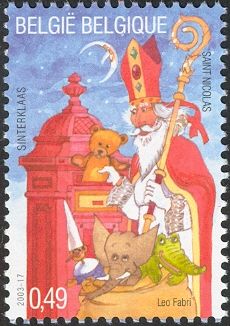 St.Nicholas is posting Toys