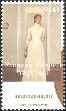 Fernand Khnopff: Portrait of Marguerite Khnopff