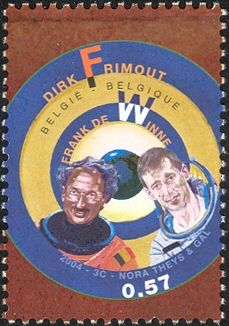 This is Belgium: Astronauts Dirk Frimout and Frank De Winne