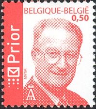 King Albert II (1934-) - Type MVTM New prior Logo 0.50 euro