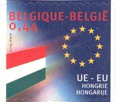 European Union - Flag of Hungary Self-adhesive
