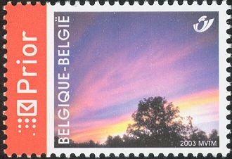 Mourning stamp with new Prior Logo