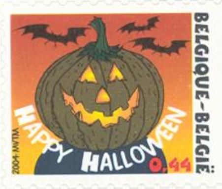 Pumpkin Head Self-adhesive - Bottom + Right Imperforate