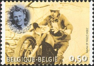 Belgian Worldchampion Motocross René Baeten (1927-1960)