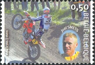 Belgian Worldchampion Motocross Joël Smets (1969-)