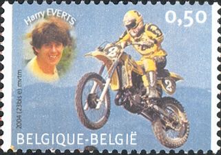 Belgian Worldchampion Motocross Harry Everts (1952-)