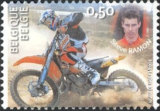 Belgian Worldchampion Motocross Steve Ramon (1979-)