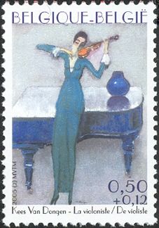 "La violoniste/De violiste" by Kees Van Dongen