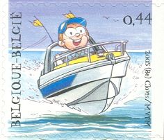 Boat Self-adhesive - Left Imperforate