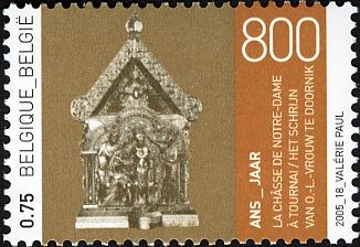 800 Years Shrine of Tournai by Nicholas of Verdun