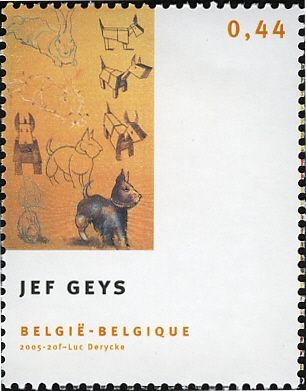 This is Belgium:"ABC Ecole de Paris" by Jef Geys (1934-2018)