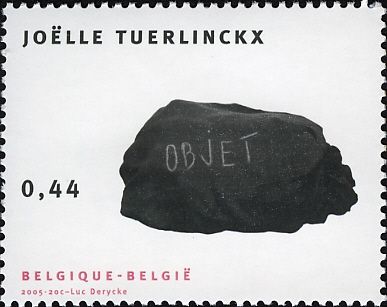 This is Belgium: "Objet noir" by Joëlle Tuerlinckx (1958-)