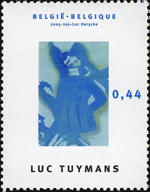 This is Belgium: "Figure's Back" Luc Tuymans (1958-)