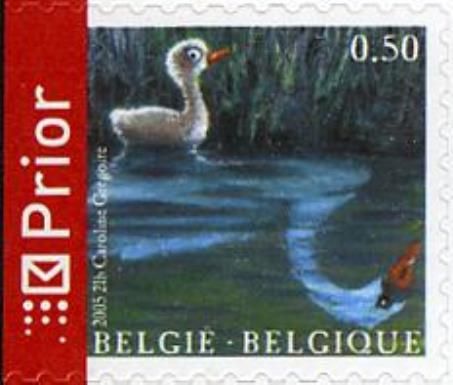 The Ugly Duckling Left Imperforate