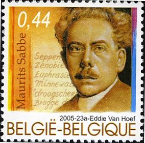 Writer Maurits Sabbe (1873-1938)